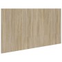 Bettkopfteil aus Sonoma-Sperrholz, 160 x 1,5 x 80 cm von vidaXL, Kopf- und Fußteile - Ref: Foro24-811037, Preis: 59,35 €, Rab...