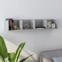 CD-Wandregal aus Betonsperrholz, 100 x 18 x 18 cm von vidaXL, Regale und Regale - Ref: Foro24-801323, Preis: 31,33 €, Rabatt: %