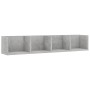 CD-Wandregal aus Betonsperrholz, 100 x 18 x 18 cm von vidaXL, Regale und Regale - Ref: Foro24-801323, Preis: 32,27 €, Rabatt: %