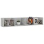 CD-Wandregal aus Betonsperrholz, 100 x 18 x 18 cm von vidaXL, Regale und Regale - Ref: Foro24-801323, Preis: 32,27 €, Rabatt: %