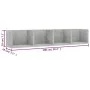CD-Wandregal aus Betonsperrholz, 100 x 18 x 18 cm von vidaXL, Regale und Regale - Ref: Foro24-801323, Preis: 31,33 €, Rabatt: %