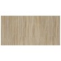 Bettkopfteil aus Sonoma-Sperrholz, 160 x 1,5 x 80 cm von vidaXL, Kopf- und Fußteile - Ref: Foro24-811037, Preis: 59,35 €, Rab...