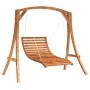 Schaukelliege mit Teak-Finish und massivem Tannenholz von vidaXL, Gartenwippen - Ref: Foro24-3200615, Preis: 416,60 €, Rabatt: %