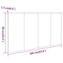 Bettkopfteil aus Sonoma-Sperrholz, 160 x 1,5 x 80 cm von vidaXL, Kopf- und Fußteile - Ref: Foro24-811037, Preis: 59,35 €, Rab...