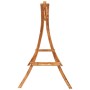 Swing lounger with teak finish solid fir wood by vidaXL, Garden rockers - Ref: Foro24-3200615, Price: 411,22 €, Discount: %