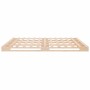Kleines Doppelpalettenbett aus massivem Kiefernholz, 120 x 190 cm von vidaXL, Betten und Lattenroste - Ref: Foro24-821427, Pr...