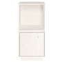 Solid white pine wood sideboard 38x35x80 cm by vidaXL, Sideboards - Ref: Foro24-814345, Price: 39,89 €, Discount: %