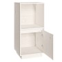 Sideboard aus massivem weißem Kiefernholz, 38 x 35 x 80 cm von vidaXL, Sideboards - Ref: Foro24-814345, Preis: 39,89 €, Rabat...