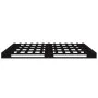 Cama de palets madera maciza pino negra 120x190 cm de vidaXL, Camas y somieres - Ref: Foro24-821431, Precio: 118,94 €, Descue...
