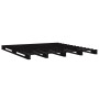 Cama de palets de madera maciza de pino negro 135x190 cm de vidaXL, Camas y somieres - Ref: Foro24-821436, Precio: 179,83 €, ...