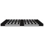 Cama de palets de madera maciza de pino negro 135x190 cm de vidaXL, Camas y somieres - Ref: Foro24-821436, Precio: 179,83 €, ...
