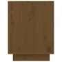 Armario zapatero madera maciza de pino marrón miel 60x34x45 cm de vidaXL, Zapateros y organizadores de calzado - Ref: Foro24-...