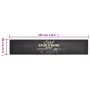 Alfombra de cocina lavable terciopelo negro 60x300 cm de vidaXL, Felpudos - Ref: Foro24-136560, Precio: 54,81 €, Descuento: %