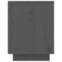 Schuhschrank aus massivem Kiefernholz grau 60x34x45 cm von vidaXL, Schuhregale und Schuhorganisatoren - Ref: Foro24-813547, P...