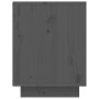 Solid pine wood shoe cabinet in gray, 60x34x45 cm by vidaXL, Shoe racks and shoe organizers - Ref: Foro24-813547, Price: 32,8...