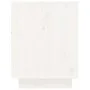 Solid white pine wood shoe cabinet 60x34x45 cm by vidaXL, Shoe racks and shoe organizers - Ref: Foro24-813546, Price: 40,64 €...