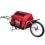 Einrädriger Fahrradanhänger mit Aufbewahrungstasche von vidaXL, Fahrradanhänger - Ref: Foro24-90621, Preis: 139,36 €, Rabatt: %