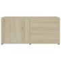 TV-Möbel Sperrholz Eiche Farbe 80x34x36 cm von vidaXL, TV-Möbel - Ref: Foro24-801853, Preis: 50,35 €, Rabatt: %