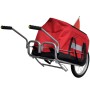 Einrädriger Fahrradanhänger mit Aufbewahrungstasche von vidaXL, Fahrradanhänger - Ref: Foro24-90621, Preis: 139,36 €, Rabatt: %