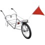 Einrädriger Fahrradanhänger mit Aufbewahrungstasche von vidaXL, Fahrradanhänger - Ref: Foro24-90621, Preis: 139,36 €, Rabatt: %