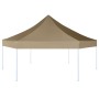 Hexagonal pop-up folding tent 3.6x3.1 m taupe 220g/m² by vidaXL, Tents and gazebos - Ref: Foro24-362009, Price: 199,01 €, Dis...