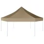 Hexagonal pop-up folding tent 3.6x3.1 m taupe 220g/m² by vidaXL, Tents and gazebos - Ref: Foro24-362009, Price: 194,89 €, Dis...