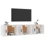 Wall TV furniture 3 pcs glossy white 57x34.5x40 cm by vidaXL, TV Furniture - Ref: Foro24-3188344, Price: 116,29 €, Discount: %