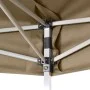 Carpa plegable emergente hexagonal 3,6x3,1 m taupé 220g/m² de vidaXL, Carpas y cenadores - Ref: Foro24-362009, Precio: 194,73...