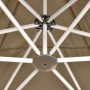 Hexagonal pop-up folding tent 3.6x3.1 m taupe 220g/m² by vidaXL, Tents and gazebos - Ref: Foro24-362009, Price: 199,01 €, Dis...
