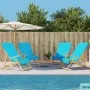 Strandtücher 4 Einheiten türkisfarbener Stoff 400 g/m² 60x135 cm von vidaXL, Strandtücher - Ref: Foro24-3157060, Preis: 48,94...