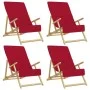 Beach towels 4 units burgundy fabric 400 g/m² 60x135 cm by vidaXL, Beach towels - Ref: Foro24-3157056, Price: 46,32 €, Discou...