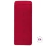 Beach towels 4 units burgundy fabric 400 g/m² 60x135 cm by vidaXL, Beach towels - Ref: Foro24-3157056, Price: 46,32 €, Discou...