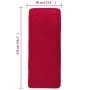 Beach towels 4 units burgundy fabric 400 g/m² 60x135 cm by vidaXL, Beach towels - Ref: Foro24-3157056, Price: 46,32 €, Discou...
