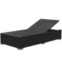 3-piece garden furniture set and black synthetic rattan cushions by vidaXL, Garden sets - Ref: Foro24-42748, Price: 311,18 €,...