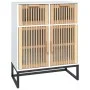 White plywood sideboard 60x30x75 cm by vidaXL, Lockers and storage cabinets - Ref: Foro24-352115, Price: 126,83 €, Discount: %