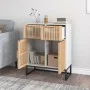 White plywood sideboard 60x30x75 cm by vidaXL, Lockers and storage cabinets - Ref: Foro24-352115, Price: 126,83 €, Discount: %