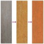 Arriate oxidado de acero corten 160x40x77 cm