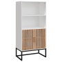 Hohes Sideboard Sperrholz weiß 60x35x125 cm von vidaXL, Schließfächer und Lagerschränke - Ref: Foro24-352133, Preis: 129,30 €...
