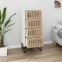 Tall white plywood sideboard 40x30x95 cm by vidaXL, Sideboards - Ref: Foro24-352124, Price: 135,22 €, Discount: %
