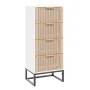 Hohes weißes Sperrholz-Sideboard 40x30x95 cm von vidaXL, Sideboards - Ref: Foro24-352124, Preis: 135,22 €, Rabatt: %