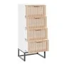 Hohes weißes Sperrholz-Sideboard 40x30x95 cm von vidaXL, Sideboards - Ref: Foro24-352124, Preis: 135,22 €, Rabatt: %