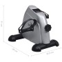 Silbernes Pedal mit Kunststoffschale von vidaXL, Stationäre Fahrräder - Ref: Foro24-90627, Preis: 61,63 €, Rabatt: %