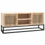 Mueble de TV hierro y madera contrachapada 105x30x45 cm de vidaXL, Muebles TV - Ref: Foro24-352099, Precio: 118,43 €, Descuen...