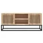 TV-Schrank aus Eisen und Sperrholz, 105 x 30 x 45 cm von vidaXL, TV-Möbel - Ref: Foro24-352099, Preis: 118,43 €, Rabatt: %