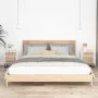Nachttische 2 Stück Eisen und Holz weiß 40x30x55,5 cm von vidaXL, Nachttische - Ref: Foro24-352092, Preis: 97,53 €, Rabatt: %