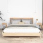 Nachttische 2 Stück Eisen und Holz weiß 40x30x55,5 cm von vidaXL, Nachttische - Ref: Foro24-352092, Preis: 85,86 €, Rabatt: %