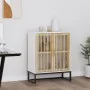 Weißes Sperrholz-Sideboard 60x30x75 cm von vidaXL, Schließfächer und Lagerschränke - Ref: Foro24-352109, Preis: 89,83 €, Raba...