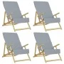 Beach towels 4 pcs gray fabric 400 g/m² 60x135 cm by vidaXL, Beach towels - Ref: Foro24-3157052, Price: 46,32 €, Discount: %