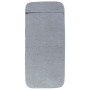 Toallas de playa 4 uds tela gris 400 g/m² 60x135 cm