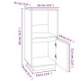 Honigbraunes Sideboard aus massivem Kiefernholz, 38 x 35 x 80 cm von vidaXL, Sideboards - Ref: Foro24-814347, Preis: 42,01 €,...